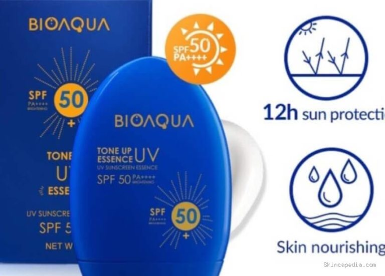 BIOAQUA UV Sunscreen Essence SPF 50 PA++++: Kandungan Ampuh