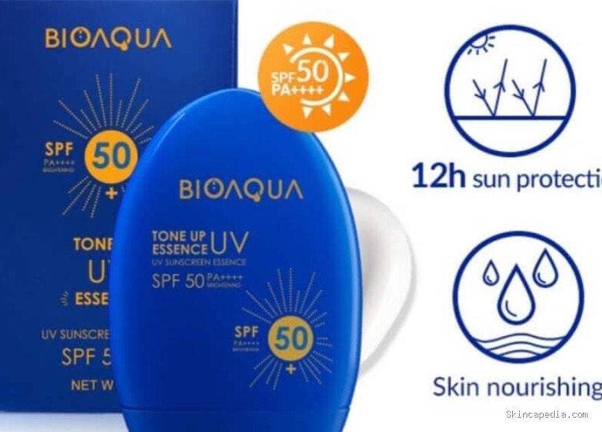 BIOAQUA UV Sunscreen Essence SPF 50 PA++++: Kandungan Ampuh