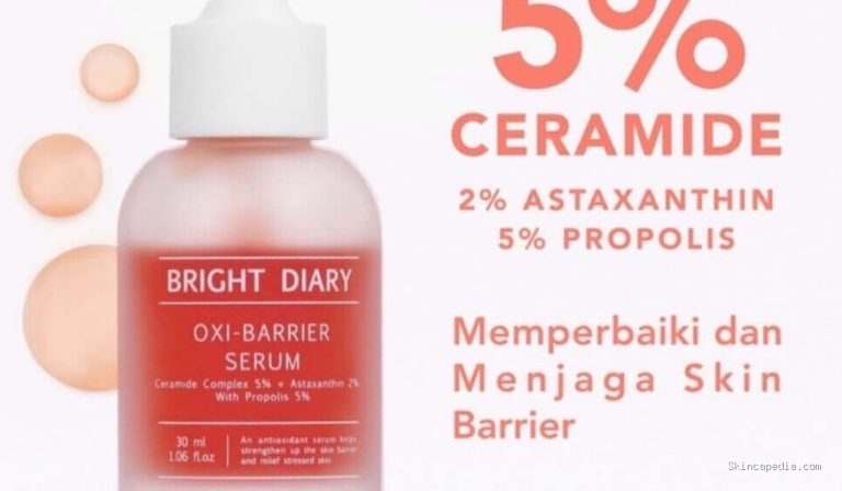 Bright Diary OXI Barrier Serum: Cek Ingredientsnya!