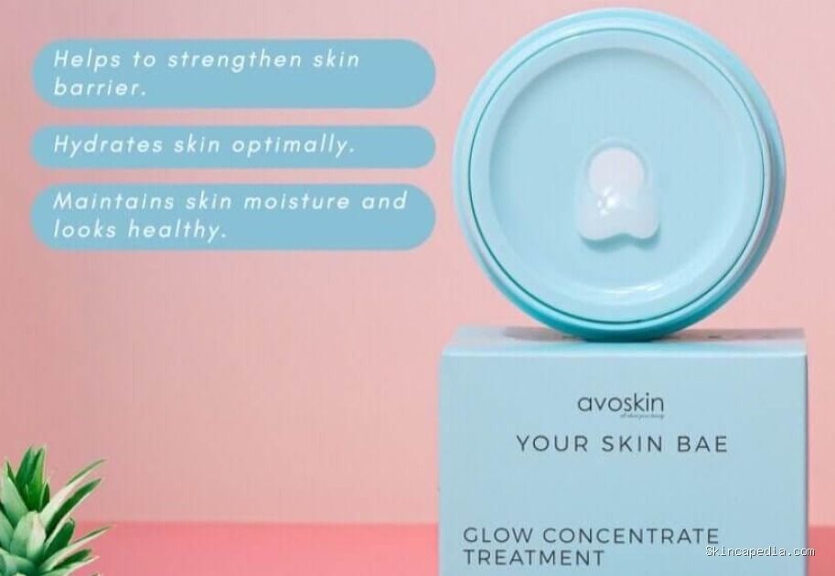 Cek Ingredients Avoskin Your Skin Bae Glow Concentrate Treatment 2% Aqua Ceramide + Multi Probiome + Hyaluronic Acid