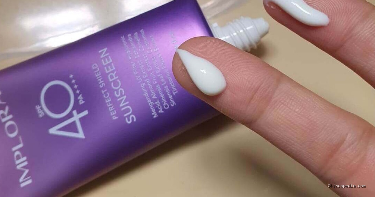 Cek Ingredients IMPLORA SUNSCREEN SPF 40 PA ++++, Apakah Aman?
