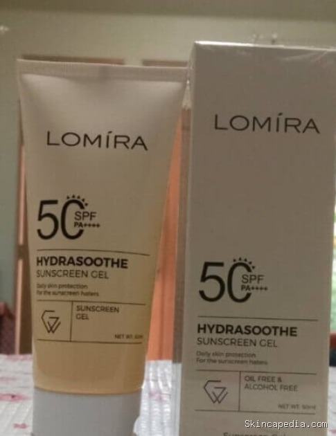 Cek Ingredients LOMIRA SUNSCREEN GEL SPF 50 PA++++, Bagus?