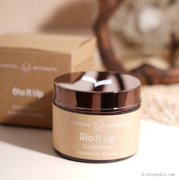 Cek Ingredients Mineral Botanica GLO IT UP COQ10+++ Intensive Cream