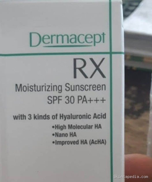Dermacept RX Moisturizing Sunscreen SPF 30 PA+++: Rahasia Kulit Lembap