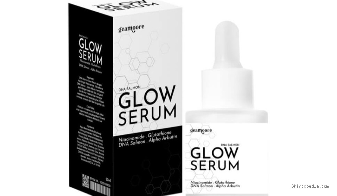DNA Salmon Glow Serum Geamoore: Cek Ingredients Rahasianya!