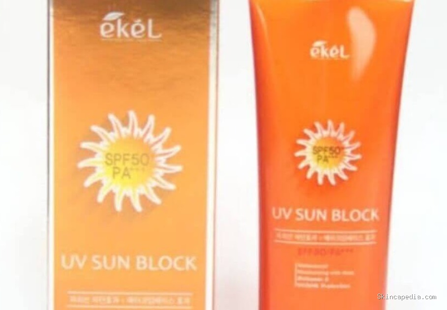 Ekel UV Sun Block SPF 50 PA+++: Cek Ingredients Rahasia Kulit Aman