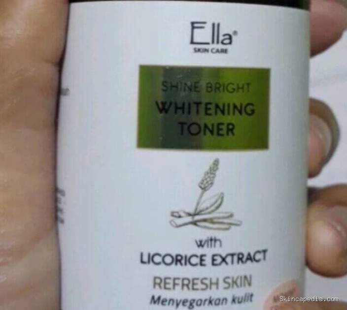 Ella Skincare Whitening Licorice Toner: Cek Ingredients!