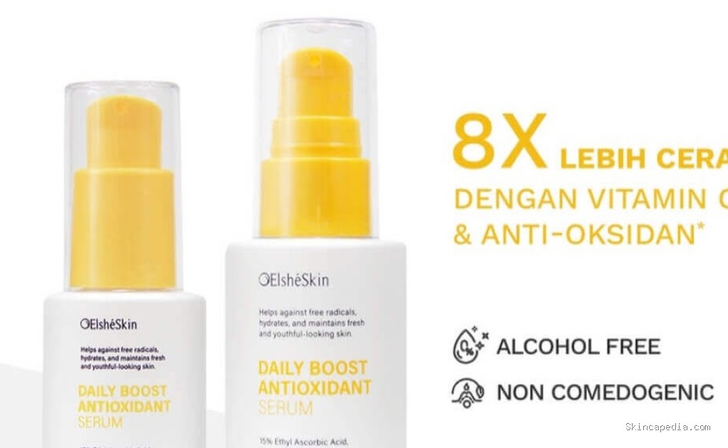 Elsheskin Daily Boost Serum: Vit C 15% & Rahasia Kulit Glowing