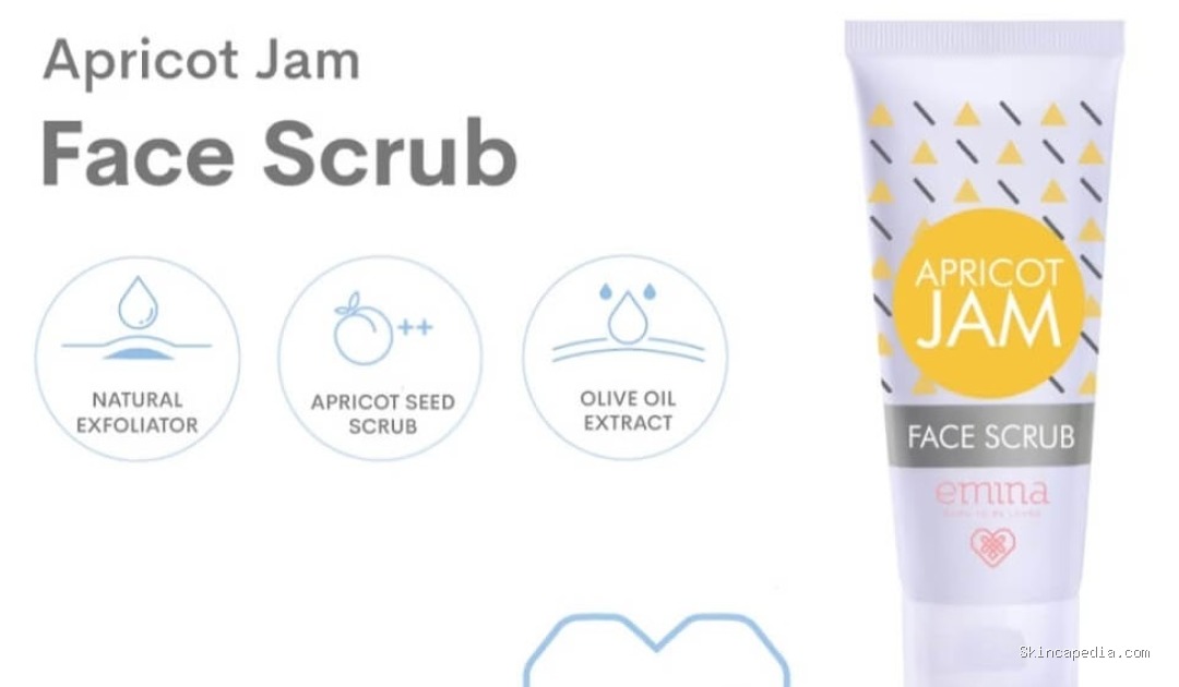 Emina Apricot Jam Face Scrub: Cek Ingredients & Manfaatnya!