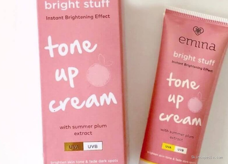 Emina Bright Stuff Tone UP cream: Cek Ingredients Rahasia Kulit Cerah