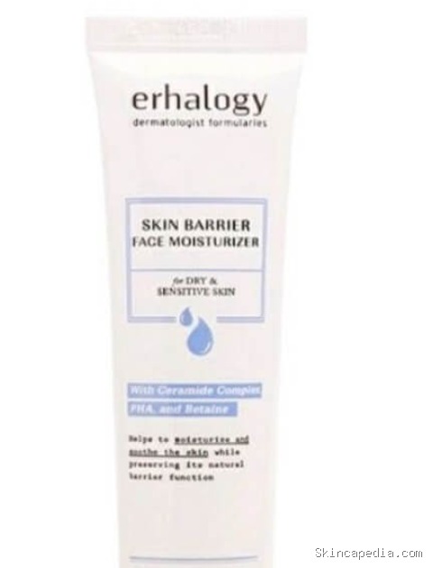 Erhalogy Gentle Skin Barrier Moisturizer: Cek Ingredients Penting!
