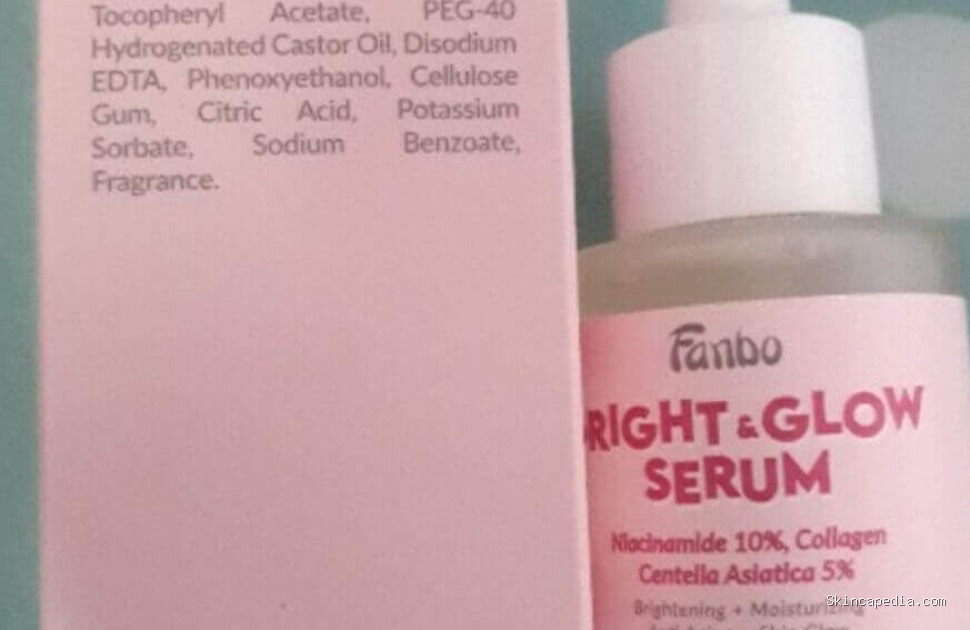 Fanbo Skin Goals Bright & Glow Serum: Rahasia Kulit Glowing!