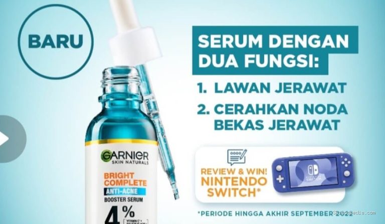 Garnier Bright Complete Anti-Acne: Cek Ingredients Ampuh!