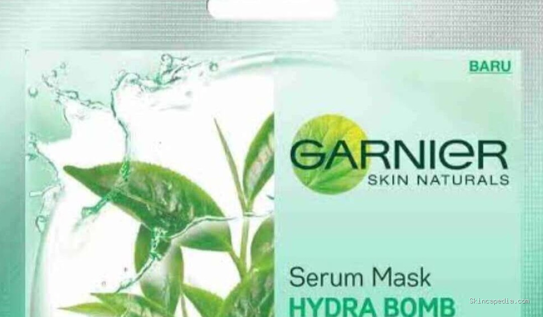 Garnier Serum Mask Hydra Bomb Green Tea: Cek Ingredients!