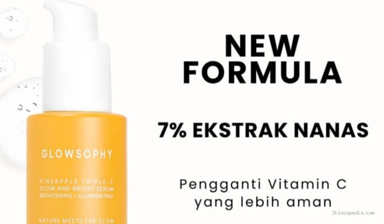 Glowsophy Pineapple Triple-C Glow & Bright Serum: Formula Baru!