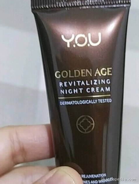 Golden Age Revitalizing Night Cream: Rahasia Kulit Awet Muda