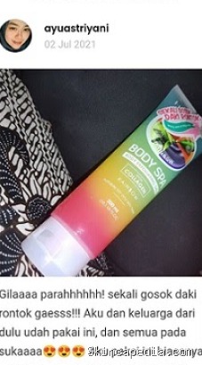 Hanasui Body Spa Rainbow: Cek Ingredients & Manfaatnya!
