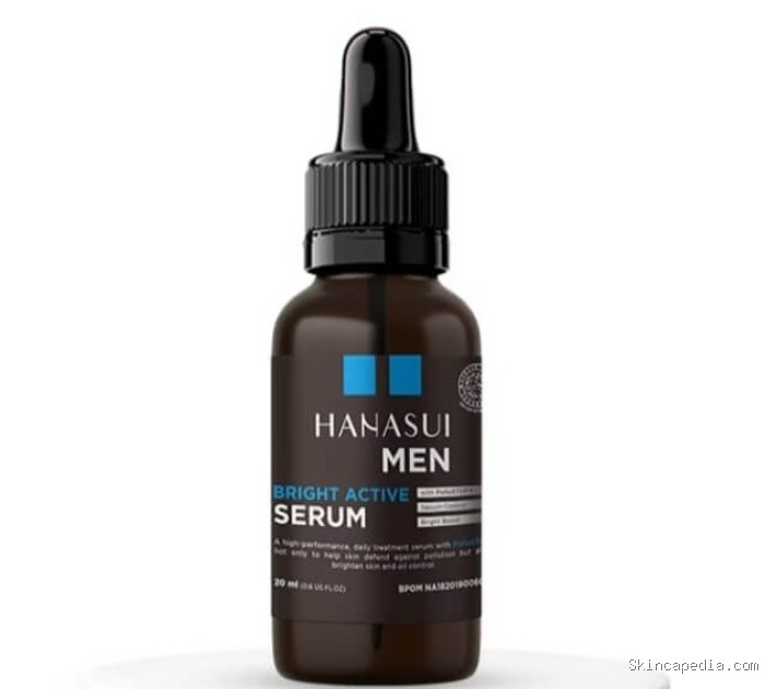 Hanasui Men Bright Active Serum: Cek Ingredients Lengkap