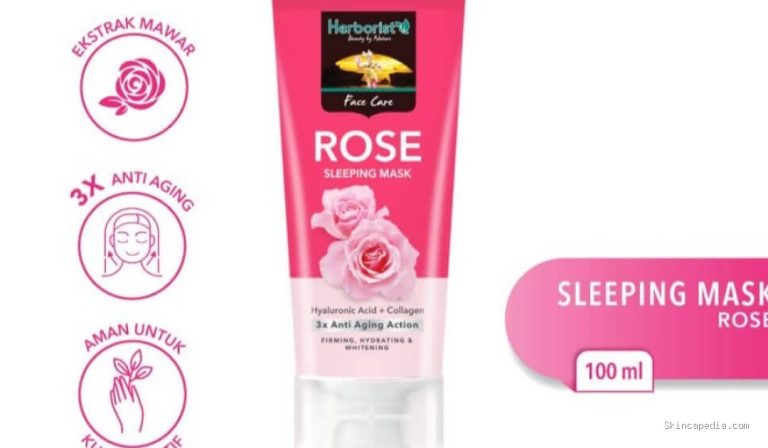 Herborist Rose Sleeping Mask: Rahasia Kulit Glowing!
