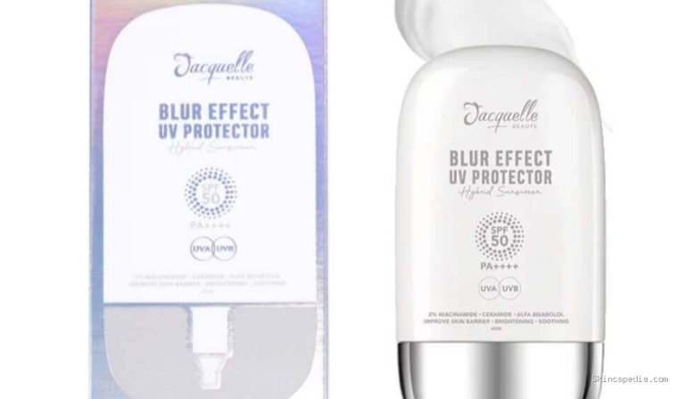 Jacquelle Blur Effect SPF 50 PA++++: Cek Ingredientsnya!