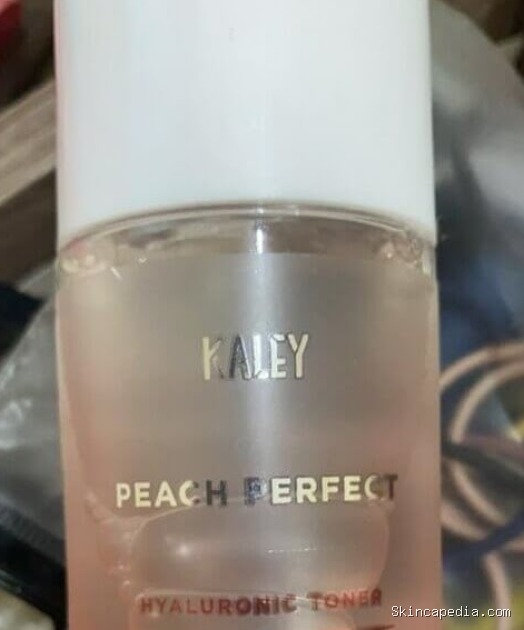Kaley Peach Perfect Hyaluronic Toner: Rahasia Kulit Lembap
