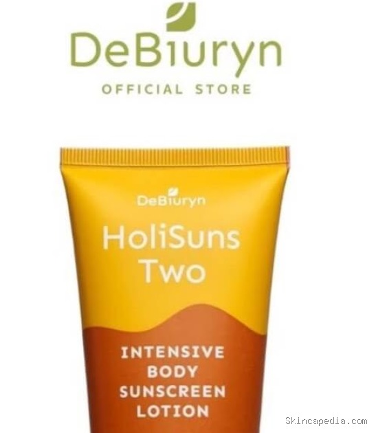 Kandungan DeBiuryn Holisuns Two Intensive Body Sunscreen Lotion