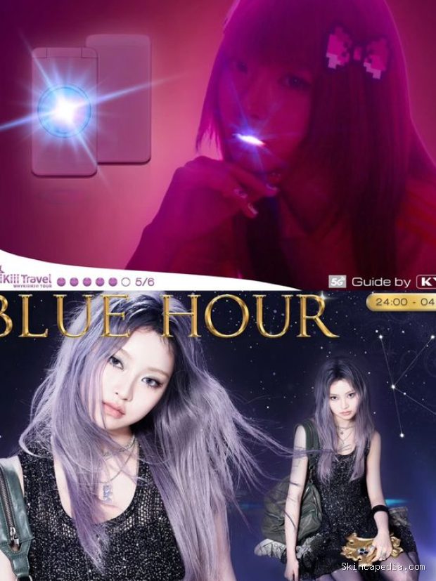 Potret KiiiKiii dalam foto konsep album 'WhyKiiiKiii'/ Foto: instagram.com/kiiikiii.official KiiiKiii akan memeriahkan musim panas dengan merilis lagu 'WhyKiiiKiii' yang terdiri dari 6 lagu baru.