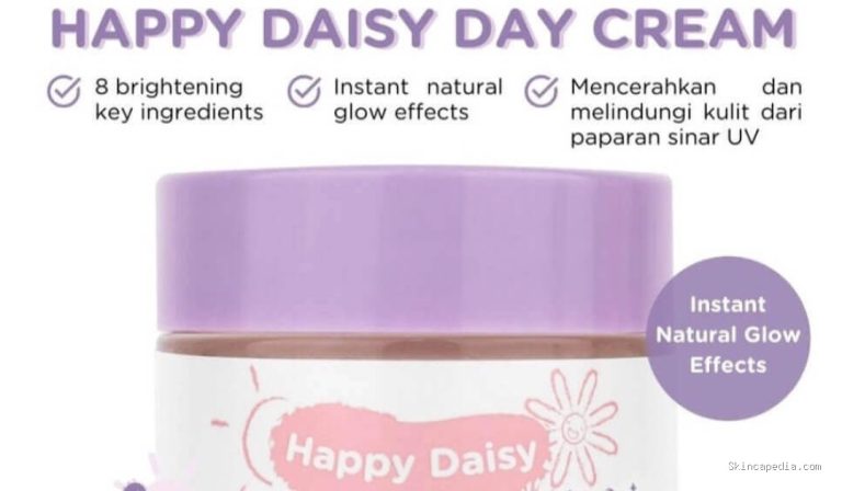 Kindy Glow Happy Daisy Day Cream: Cek Ingredients Ampuh!