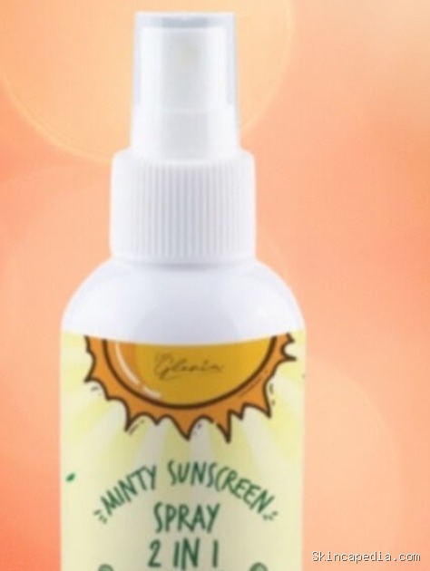 Lea Gloria Minty Sunscreen Spray 2-in-1: Cek Ingredients!