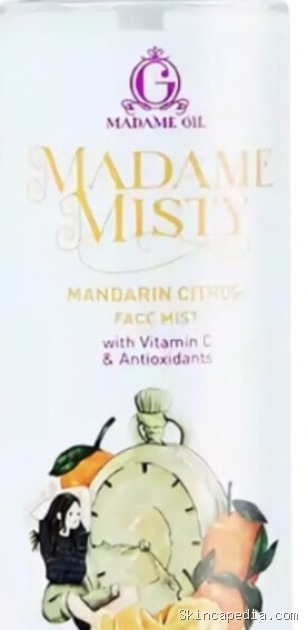 Madam Gie Madam Misty Mandarine Citrus: Cek Ingredients Pentingnya!