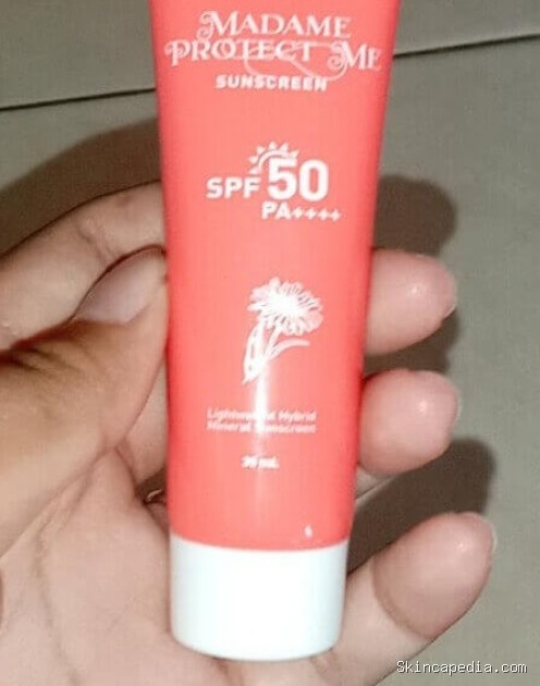 Madame Gie Protect Me SPF 50 PA +++: Cek Ingredients Rahasianya