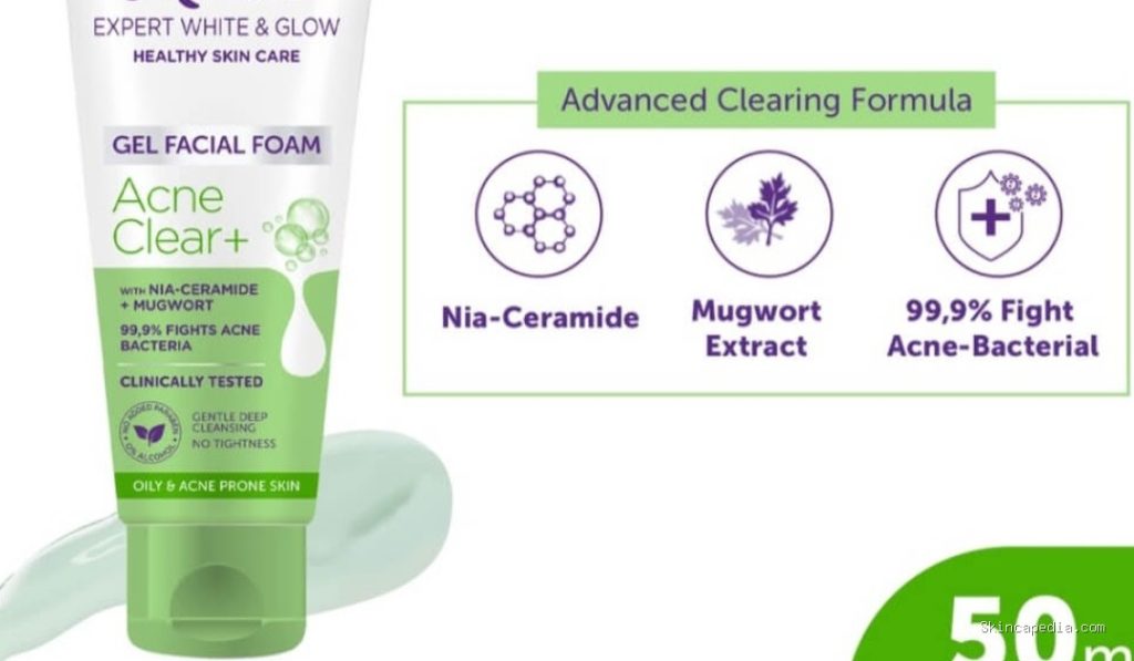 Marina Expert White & Glow Acne Clear+: Cek Ingredients!