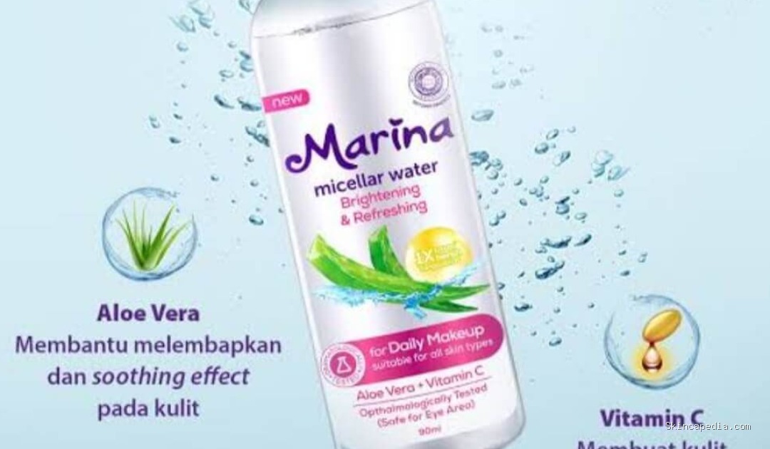 Marina Micellar Water Brightening Refreshing: Cek Ingredients