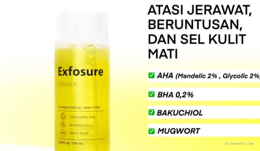 MORIGANIC EXFOSURE TONER: Cek Ingredients & Manfaatnya!