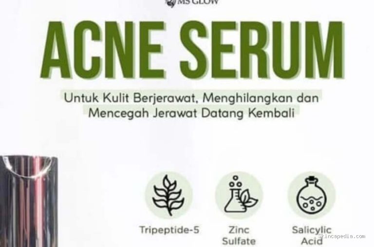 Ms Glow Acne Serum: Rahasia Ingredients Bikin Jerawat Hilang!