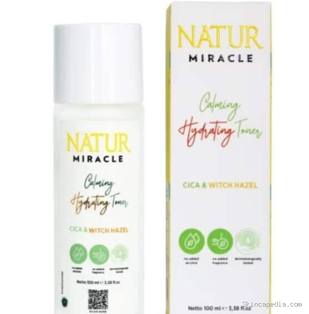 Natur Miracle Calming Hydrating Toner: Ingredients Wajib Tahu
