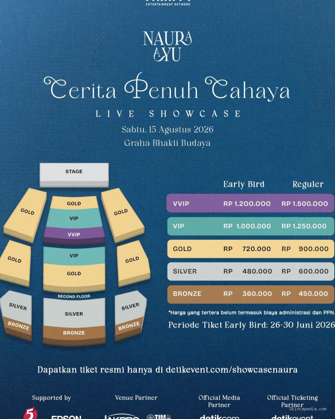 Naura Ayu “Cerita Penuh Cahaya Live Showcase” Tiket Naura Ayu “Cerita Penuh Cahaya Live Showcase”