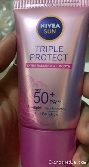 NIVEA Sunscreen Triple Protect Hokkaido Rose: Cek Ingredientsnya!