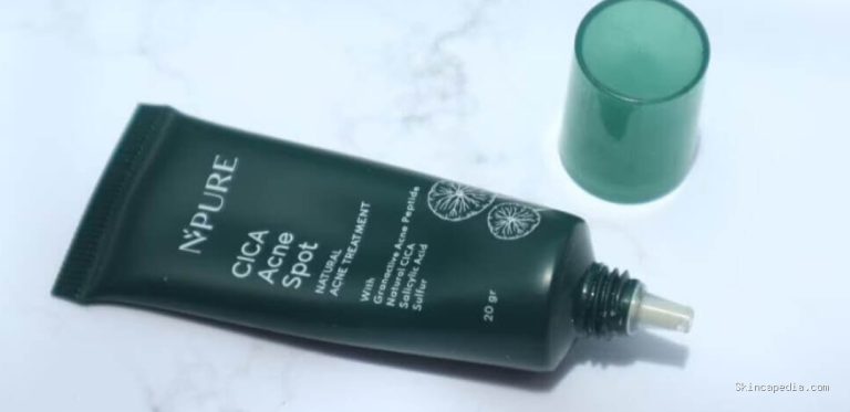 N'Pure Cica Acne Spot Treatment: Cek Ingredients Ampuh Atasi Jerawat