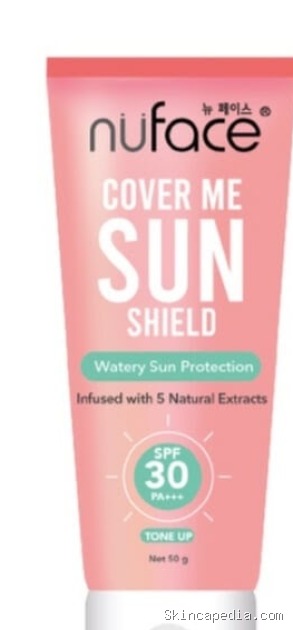 Nuface Cover Me Sun Shield Tone Up SPF 30: Rahasia Kulit Glowing!