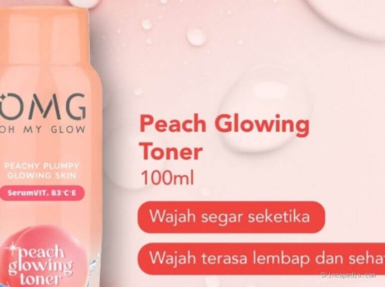 OMG Peach Glowing Toner: Rahasia Kulit Cerah & Lembap