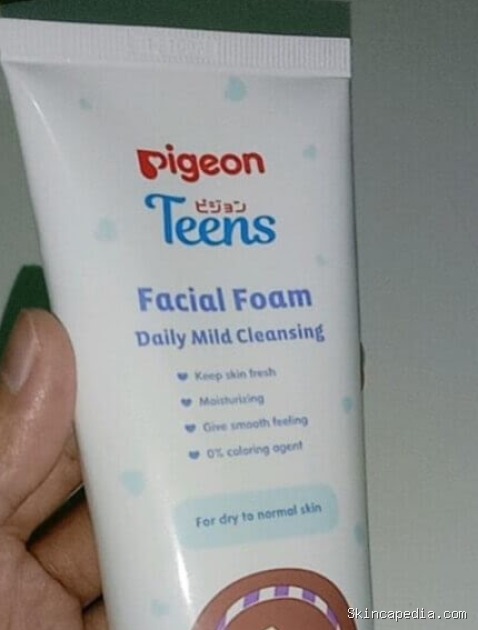Pigeon Teens Daily Mild Cleansing Facial Foam: Cek Ingredients!