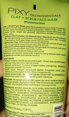 Pixy Glowssential Clay + Scrub: Cek Ingredients Rahasia Wajah Glowing!