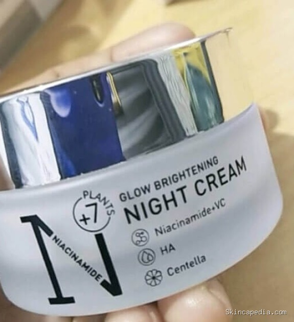 Premiere Beaute Luminous White Series: Rahasia Glow Brightening Night Cream