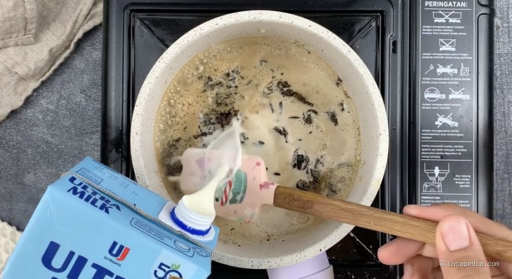resep roasted milk tea resep roasted milk tea ala Puguh Kristanto