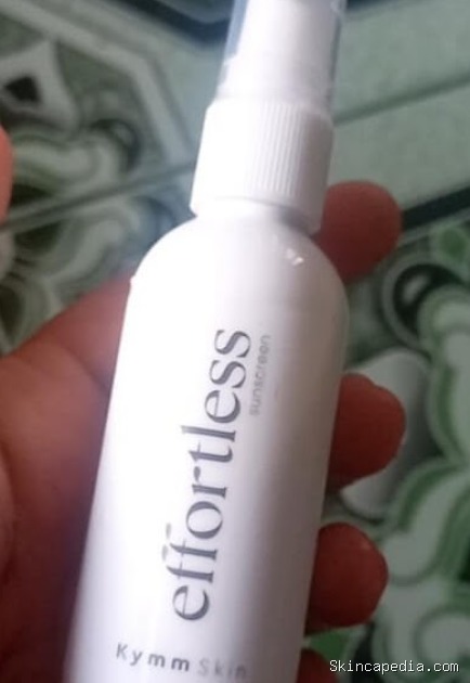Review Effortless Sunscreen SPF 50: Cek Ingredients Lengkapnya