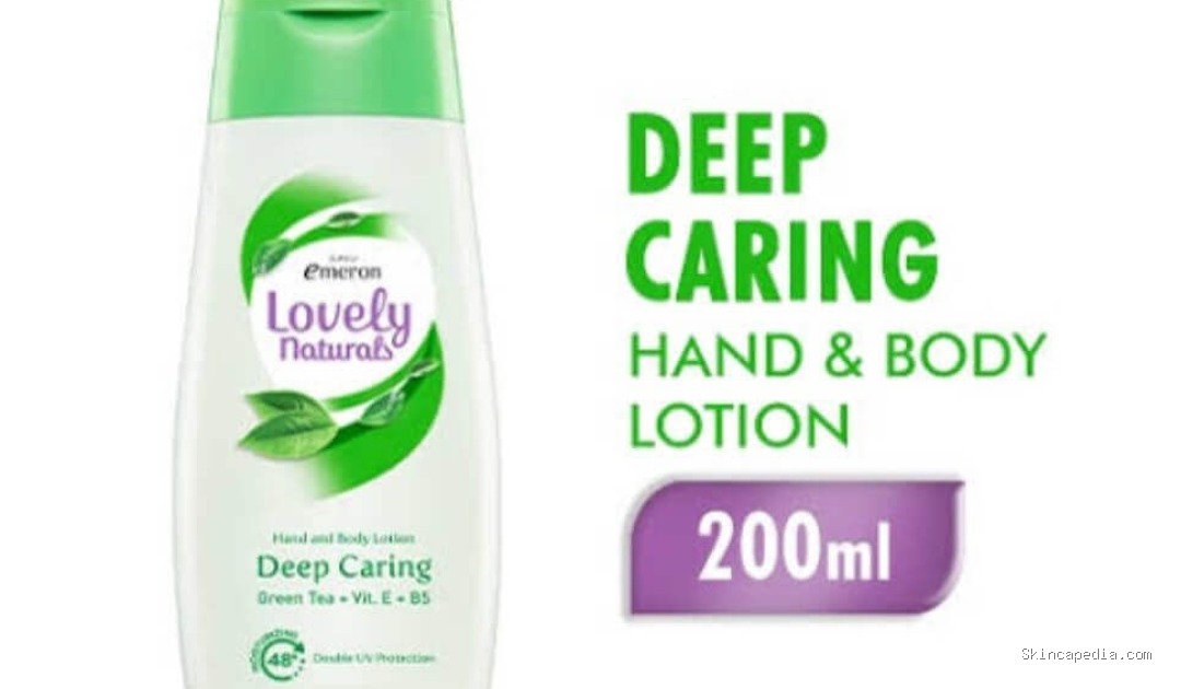 Review Emeron Lovely Naturals Greentea Hand Body Lotion, Bagus?