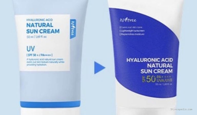 Review Jujur Isntree Hyaluronic Acid Natural Sun Cream SPF 50+