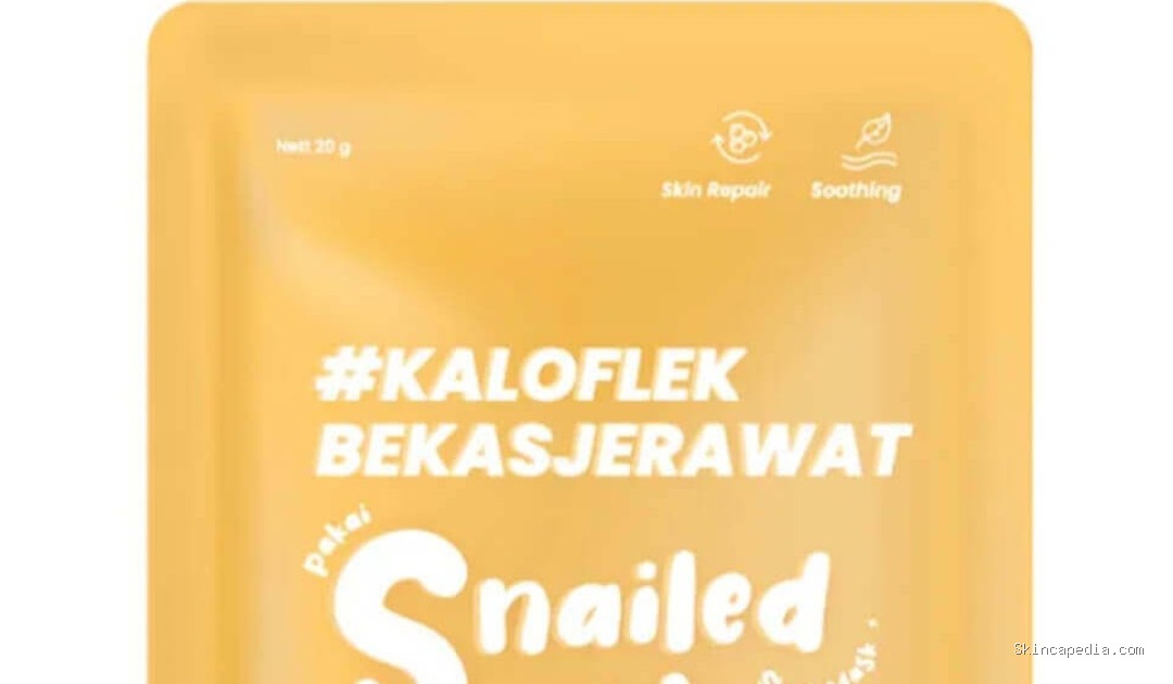 Review Jujur SALSA Snailed It Sheet Mask (Gold): Cek Ingredients!