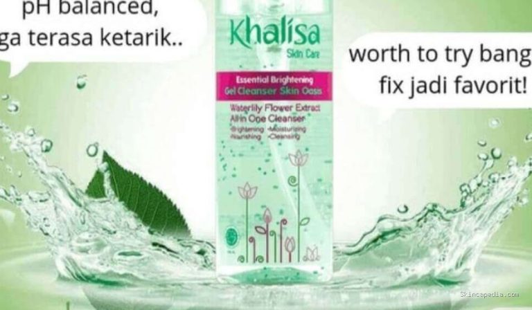 Review Khalisa Brightening Gel Cleanser Skin Oasis: Cek Efeknya!